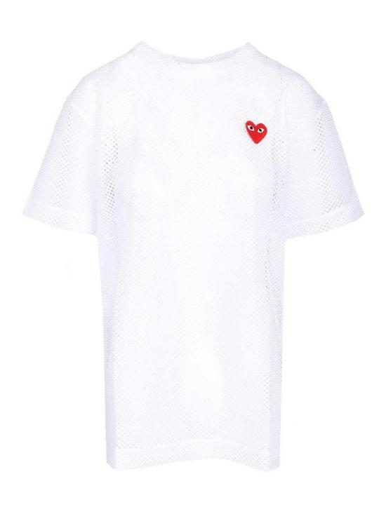 26SS 꼼데가르송 반팔 티셔츠 AXT3510512 White