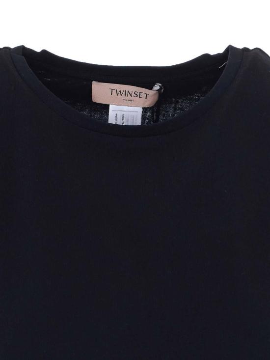 26SS 트윈셋 반팔 티셔츠 261TT206000006 Black - TWINSET