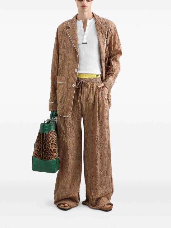26SS 돌체앤가바나 스트레이트 팬츠 GP1N9TFBMFTS8054 Brown - DOLCE & GABBANA