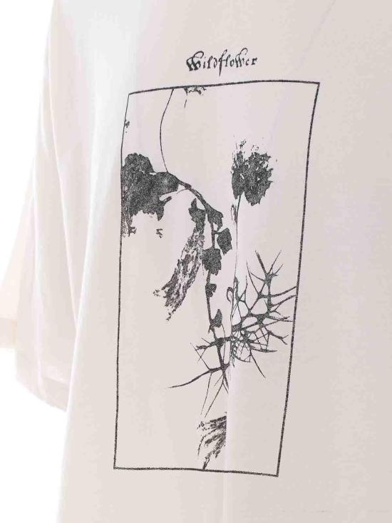 26SS 앤 드뮐미스터 반팔 티셔츠 13915FA206003 White - ANN DEMEULEMEESTER