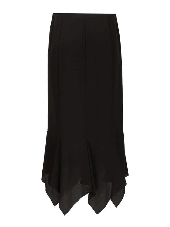 26SS 발렌티노 가라바니 롱 스커트 8B0RAEV321B0NO Black - VALENTINO GARAVANI