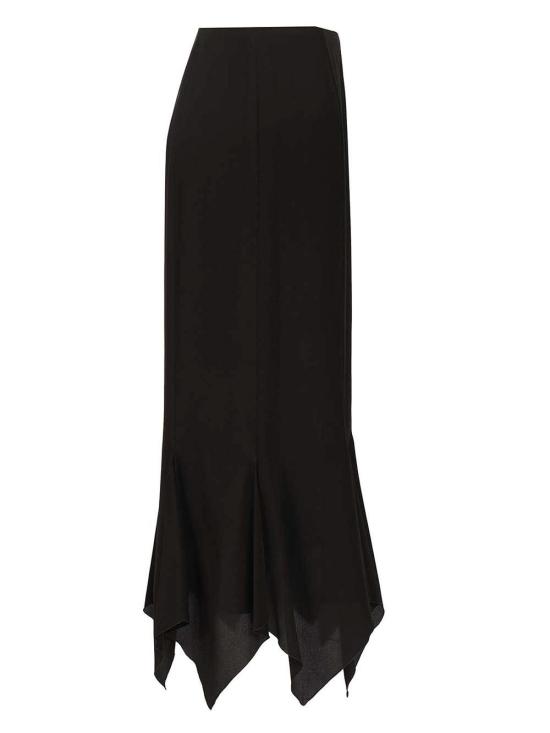 26SS 발렌티노 가라바니 롱 스커트 8B0RAEV321B0NO Black - VALENTINO GARAVANI