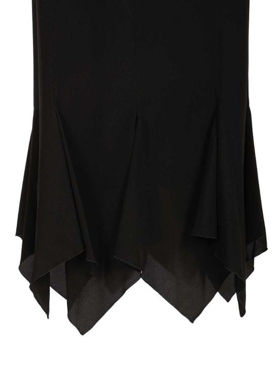 26SS 발렌티노 가라바니 롱 스커트 8B0RAEV321B0NO Black - VALENTINO GARAVANI