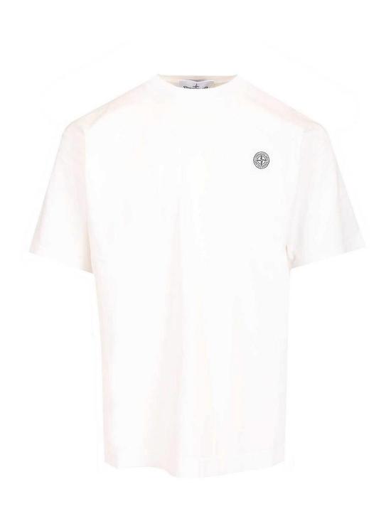 26SS 스톤 아일랜드 반팔 티셔츠 2100030S0115V0001 White