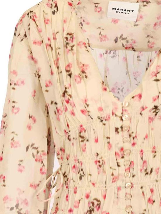 26SS 이자벨마랑에뚜왈 미디 원피스 26PRO0969FAD1J08E90BE Multicolour - ISABEL MARANT ETOILE