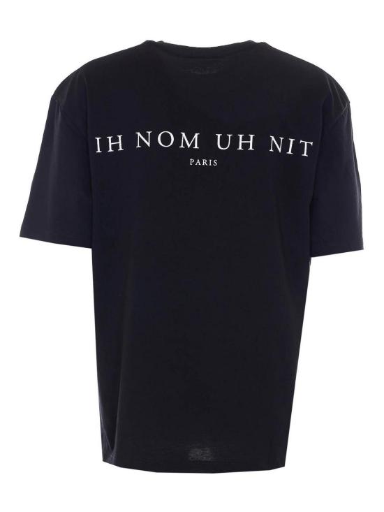 26SS 이놈어닛 반팔 티셔츠 NUS26278009 Black - IH NOM UH NIT