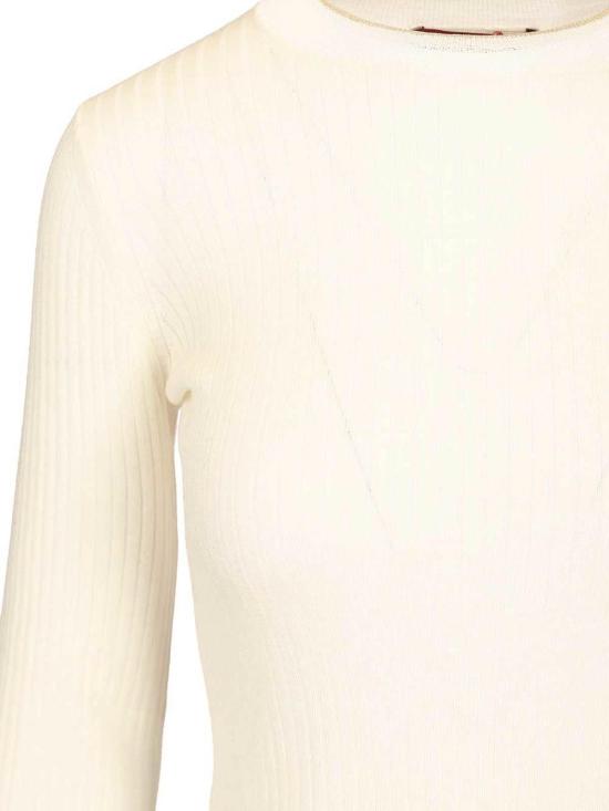 26SS 막스마라 스튜디오 긴팔 티셔츠 261636101560003E18 White - MAX MARA STUDIO