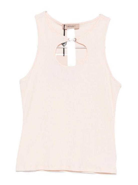 26SS 트윈셋 민소매 티셔츠 261TT228013144PEARLROSE Nude Neutrals