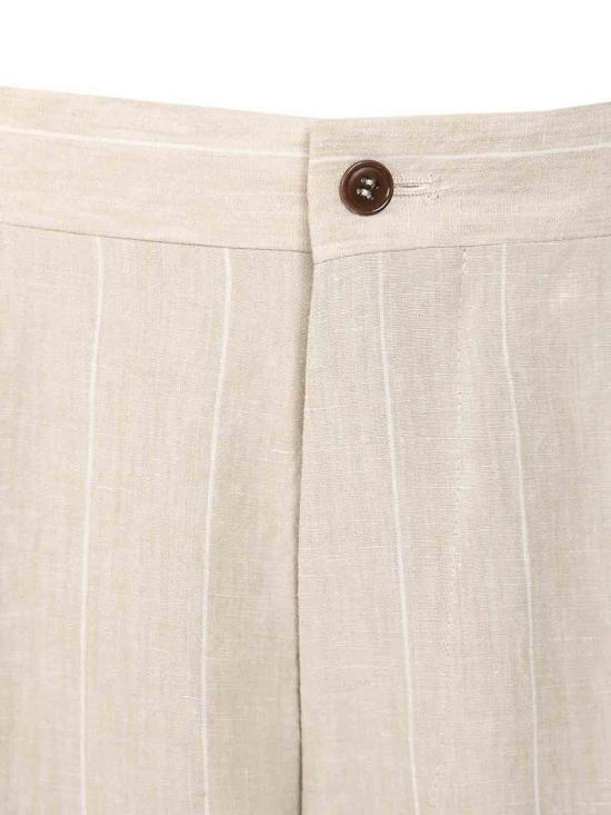 26SS 조르지오 아르마니 스트레이트 팬츠 GM000922TE20803M8342 Beige - GIORGIO ARMANI