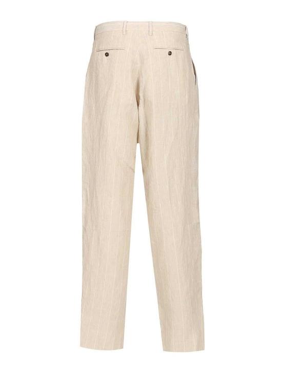 26SS 조르지오 아르마니 스트레이트 팬츠 GM000922TE20803M8342 Beige - GIORGIO ARMANI