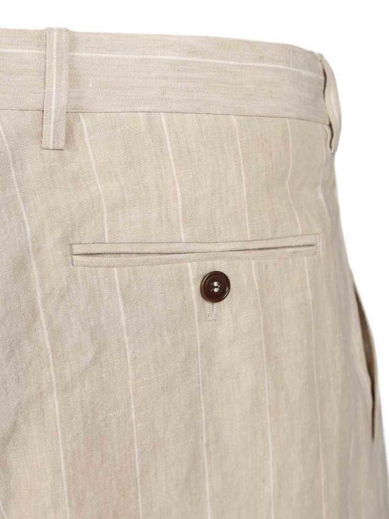 26SS 조르지오 아르마니 스트레이트 팬츠 GM000922TE20803M8342 Beige - GIORGIO ARMANI