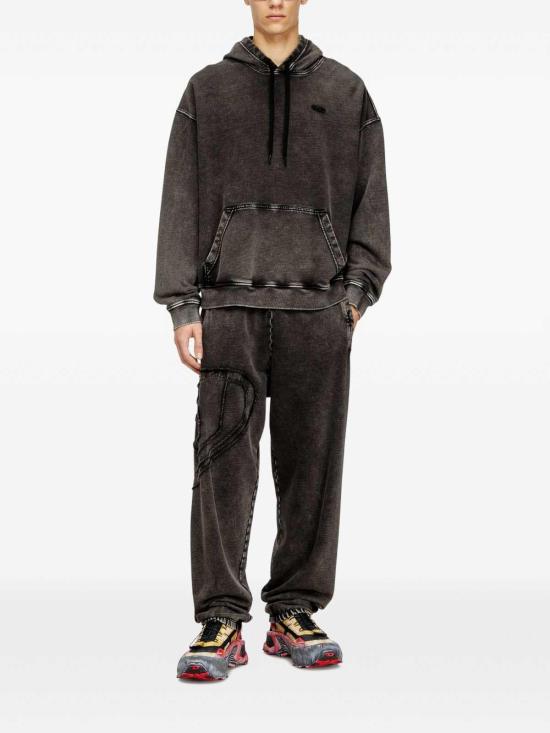 26SS 디젤 s-boxt-hood-den 후드티셔츠 A193250KIBZ9XXA Grey - DIESEL