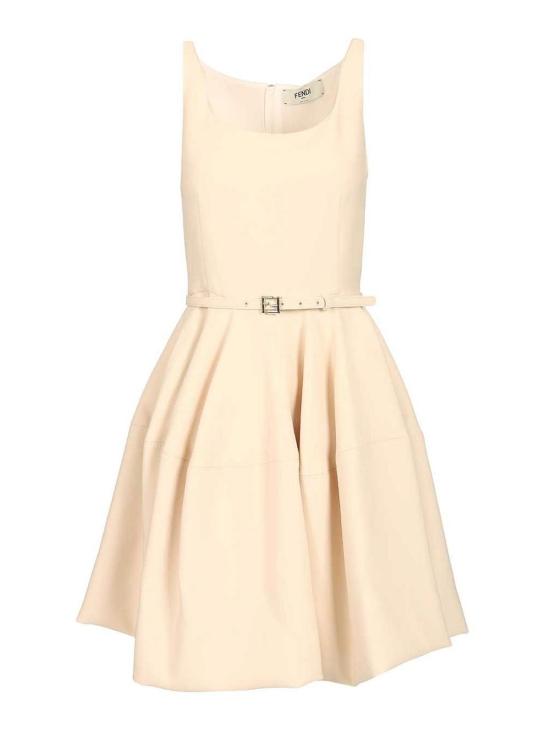 26SS 펜디 미디 원피스 FDD497AC4GF1I1G Beige