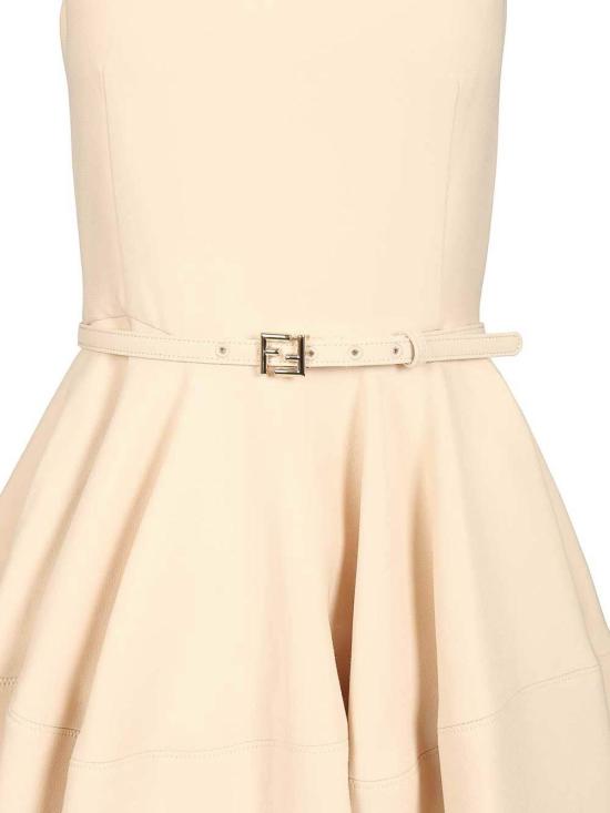 26SS 펜디 미디 원피스 FDD497AC4GF1I1G Beige - FENDI
