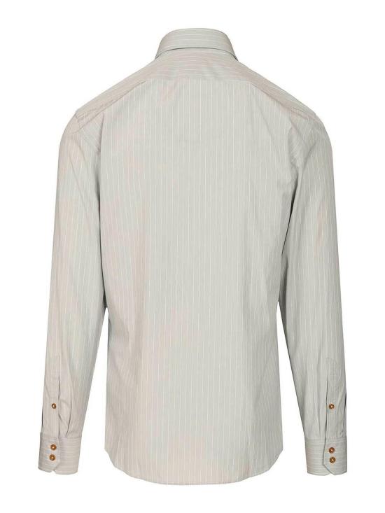 26SS 비비안웨스트우드 긴팔 셔츠 2401000JW01EJP209 Grey - VIVIENNE WESTWOOD