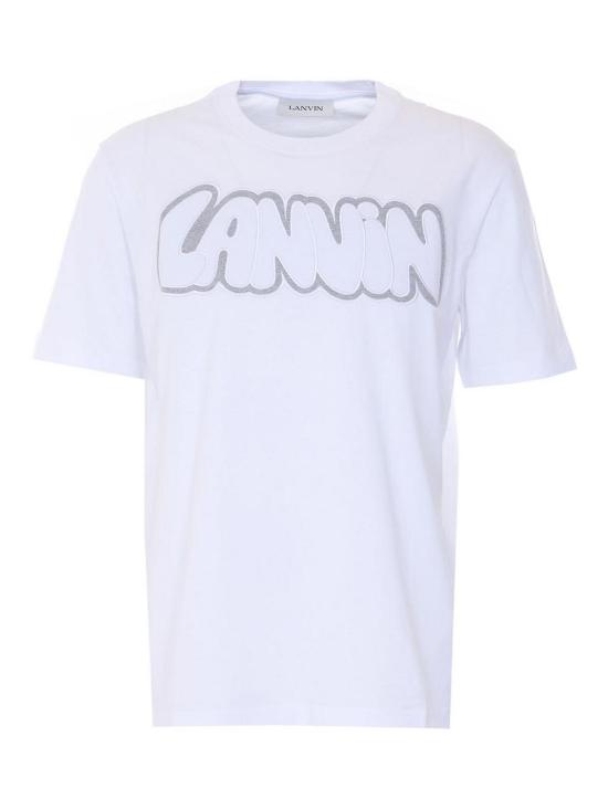 26SS 랑방 반팔 티셔츠 TS0012J31501 White