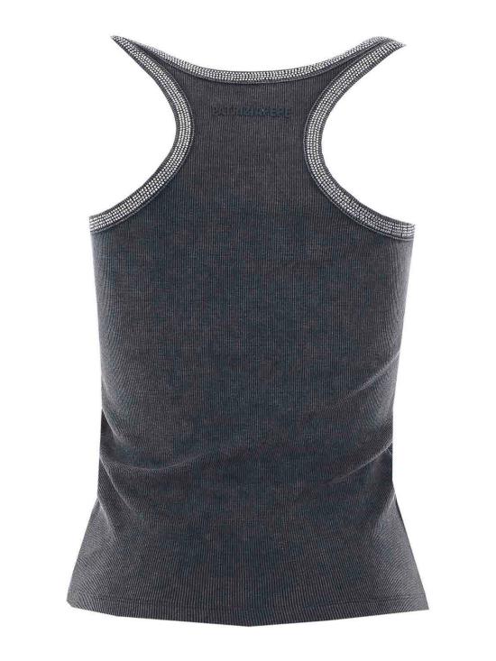 26SS 파트리지아페페 민소매 티셔츠 8M1787J373S763 Grey - PATRIZIA PEPE
