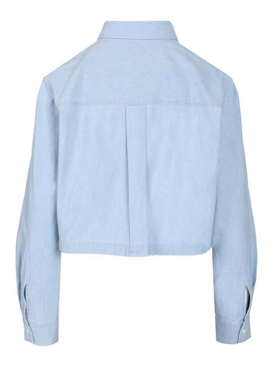 26SS 메종키츠네 셔츠 QW00402WC50060434 Light Blue - MAISON KITSUNE