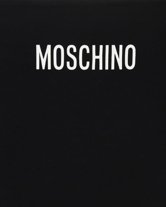  모스키노 반팔 티셔츠 0703 0442 4555 NERO BIANCO - MOSCHINO