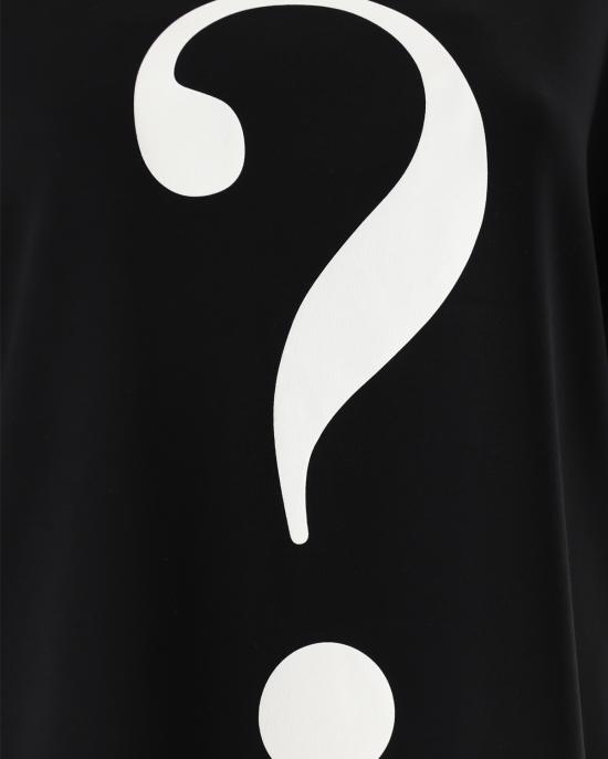  모스키노 반팔 티셔츠 0703 0442 4555 NERO BIANCO - MOSCHINO