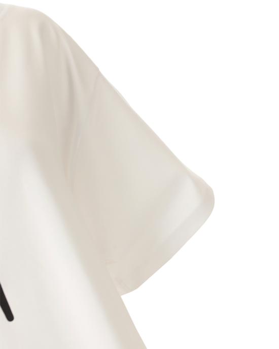  모스키노 반팔 티셔츠 0703 0442 1001 BIANCO NERO - MOSCHINO