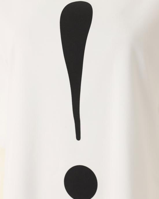  모스키노 반팔 티셔츠 0703 0442 1001 BIANCO NERO - MOSCHINO
