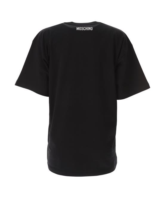  모스키노 반팔 티셔츠 0704 0441 1555 NERO - MOSCHINO