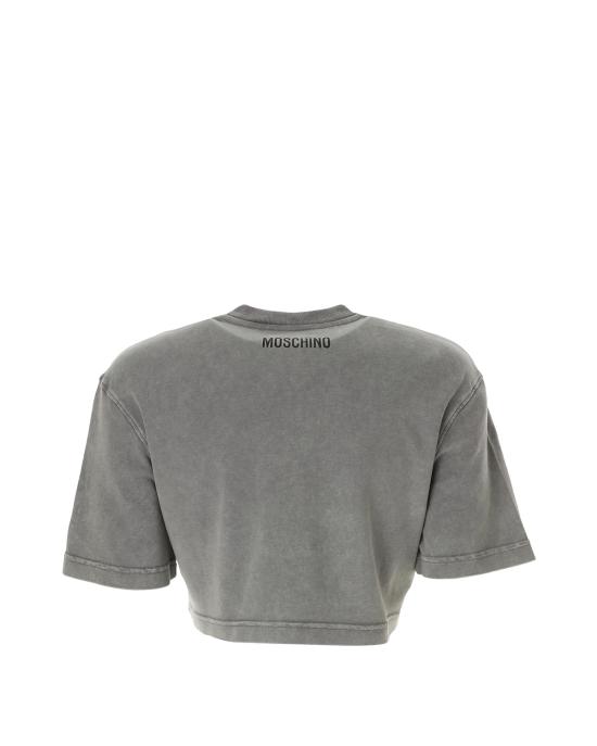  모스키노 반팔 티셔츠 0702 0442 1888 GRIGIO - MOSCHINO