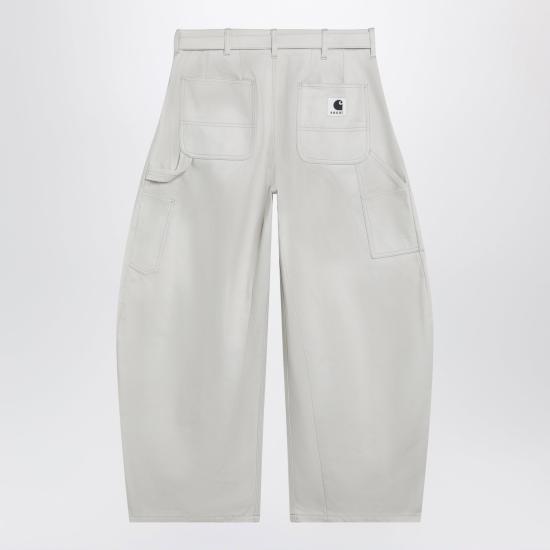 26SS 사카이 X 칼하트 WIP 스트레이트 팬츠 2603992MDE 199 WHITE - SACAI X CARHARTT WIP