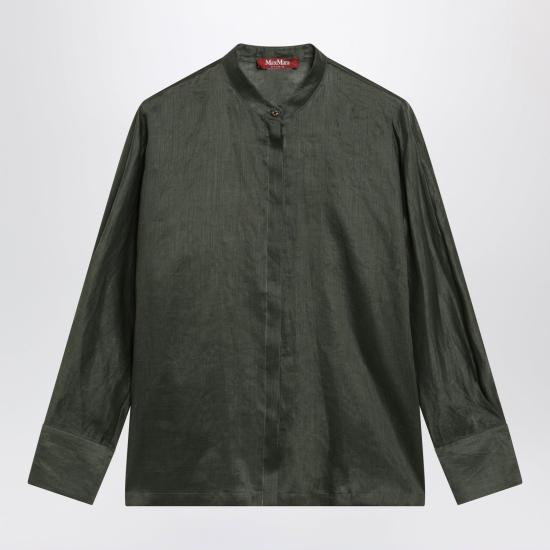 26SS 막스마라 스튜디오 셔츠 MSTBALDILI 061 GREEN