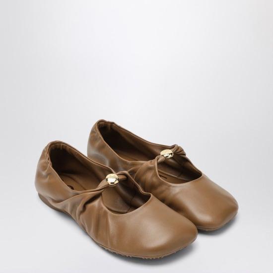 26SS 로에베 나파 램스킨 페블 소프트 발레리나 L815466X46LE 3980 BEIGE