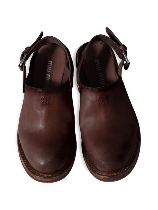 26SS 미우미우 샌들 5R667EA0455OD F0201 BROWN - MIU MIU