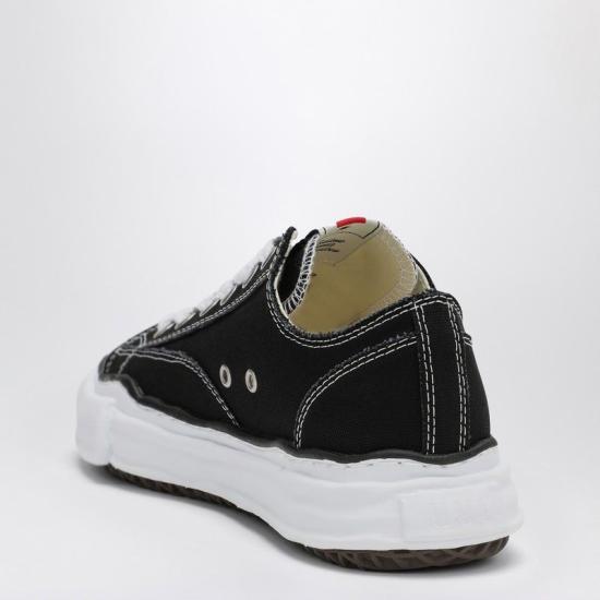 26SS 메종 미하라 야스히로 피터슨 OG 솔 캔버스 로우 A01FW702CO BLK BLACK - MAISON MIHARA YASUHIRO