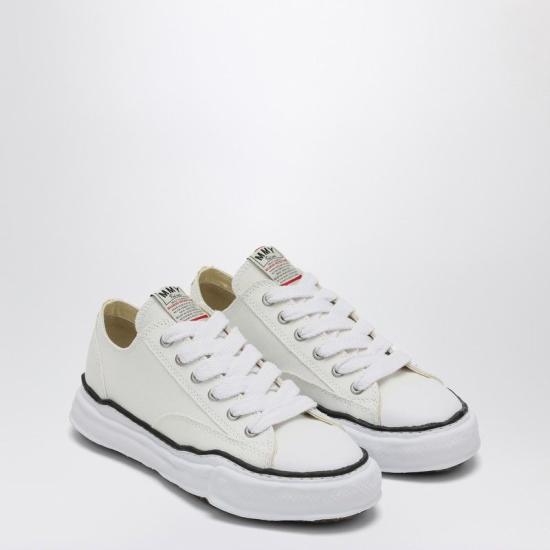 26SS 메종 미하라 야스히로 피터슨 OG 솔 캔버스 로우 A01FW702CO WHT WHITE