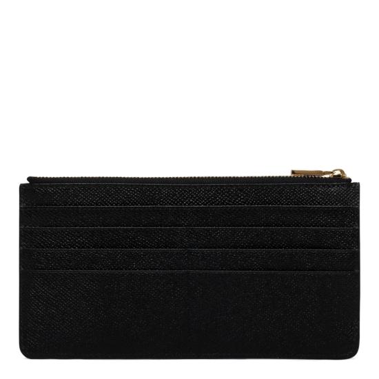 26SS 돌체앤가바나 Large Dauphine calfskin 카드 홀더 BI1265A1001 80999 BLACK - DOLCE & GABBANA