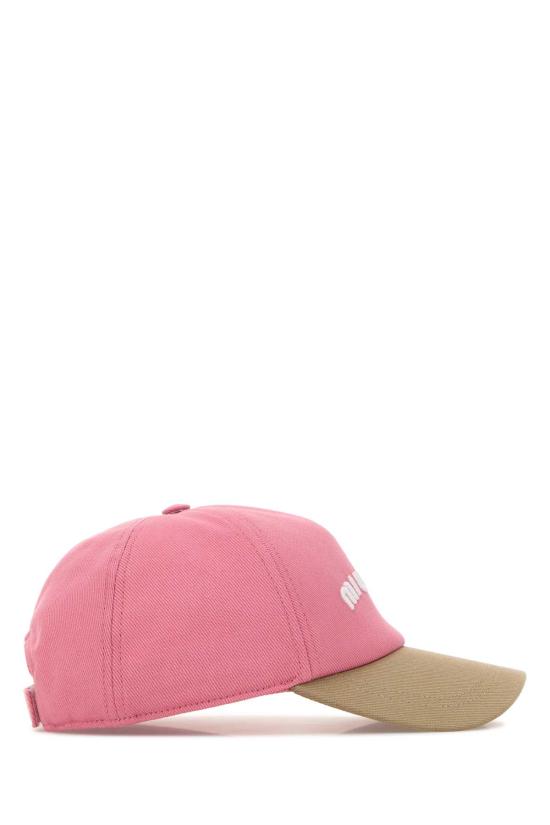26SS 미우미우 볼캡 5HC179ACQ1 F0W0M PINK - MIU MIU
