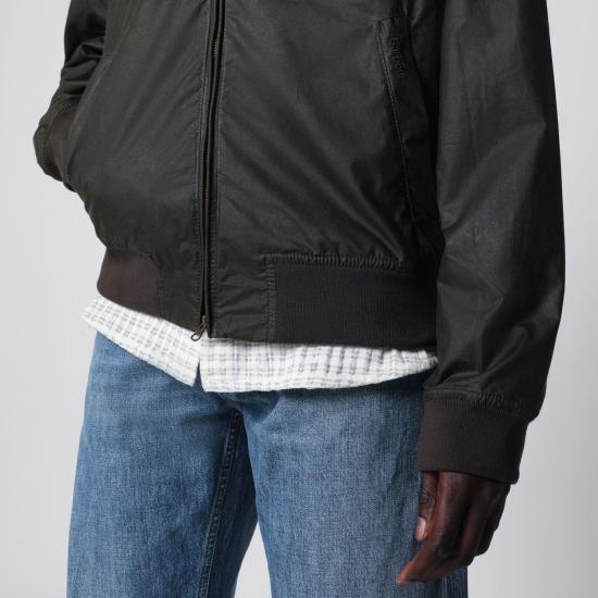 26SS 바버 로이스톤 라이트웨이트 왁스 자켓 MWX1350MWX OL51 GREEN - BARBOUR