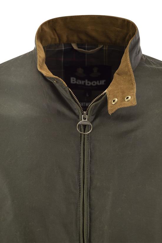 26SS 바버 로이스톤 라이트웨이트 왁스 자켓 MWX1350MWX OL51 GREEN - BARBOUR