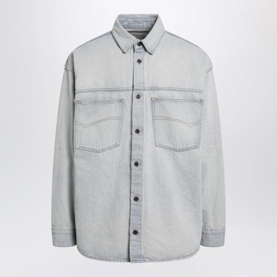 26SS 발렌시아가 데님 셔츠 868318TDW14 4200 LIGHT BLUE