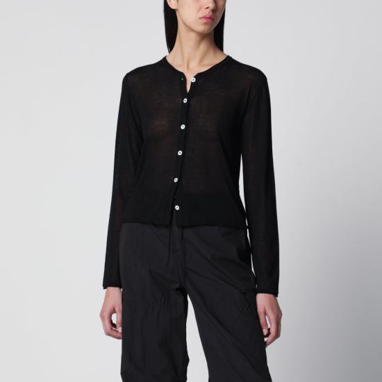 26SS 던스트 가디건 UDSW6B222CO BK BLACK