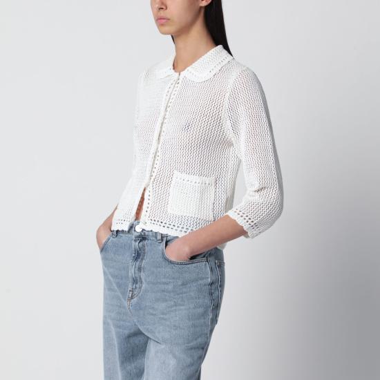 26SS 던스트 가디건 UDSW6B221LI IV WHITE