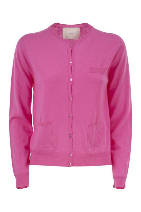 25SS 바니제 가디건 V43003 ROSA FUCHSIA