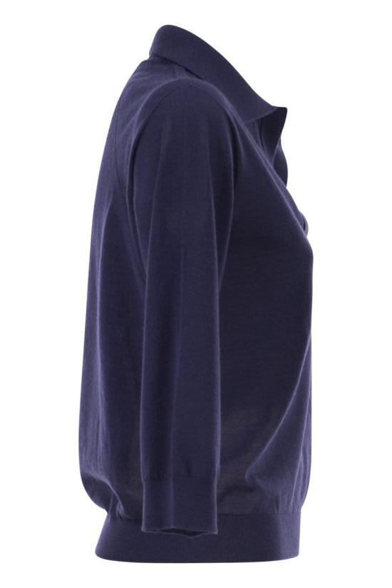 25SS 바니제 스웨터 V46058 BLU NAVY BLUNAVY BLUE - VANISÉ