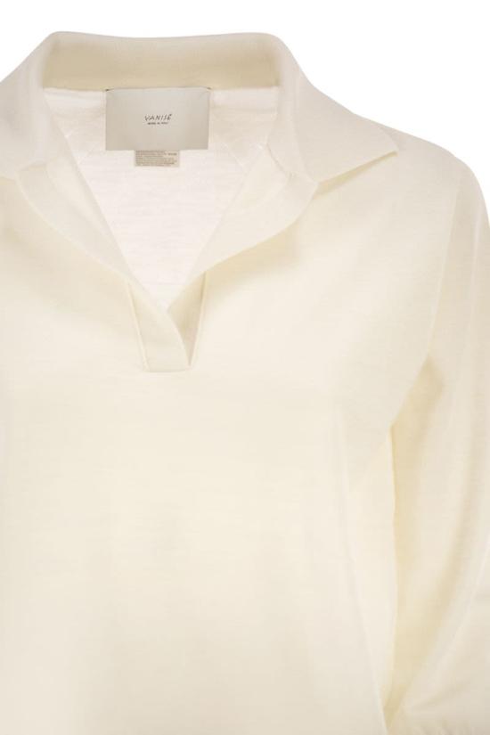 25SS 바니제 스웨터 V46058 LUNA WHITE - VANISÉ