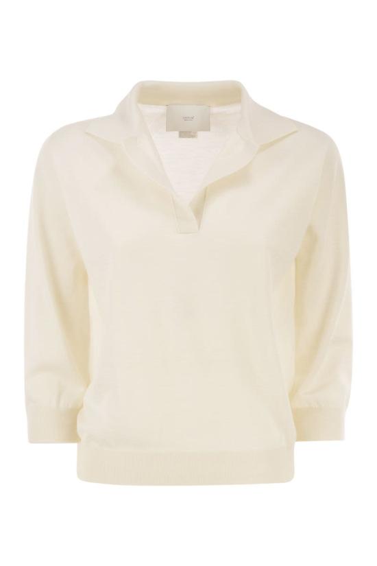 25SS 바니제 스웨터 V46058 LUNA WHITE