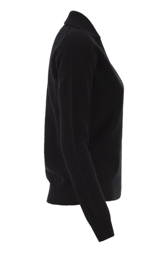 25FW 바니제 폴로 티셔츠 V54623 NERO BLACK - VANISÉ