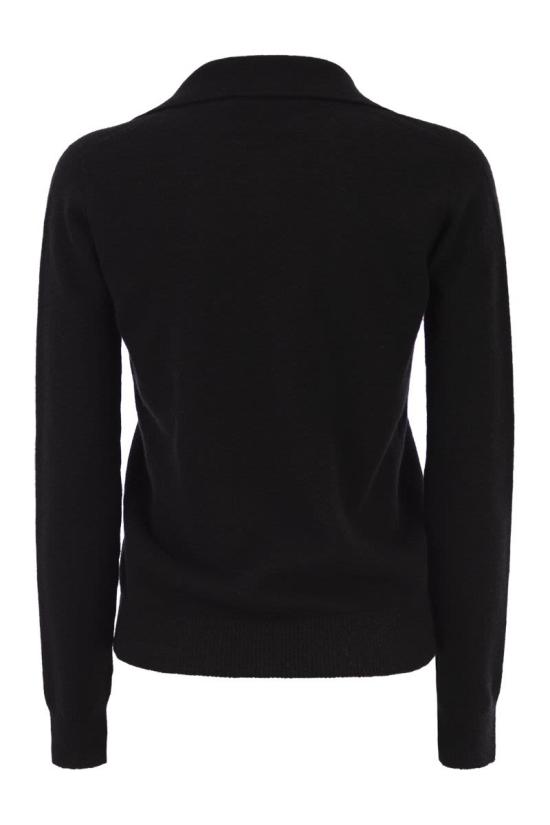 25FW 바니제 폴로 티셔츠 V54623 NERO BLACK - VANISÉ