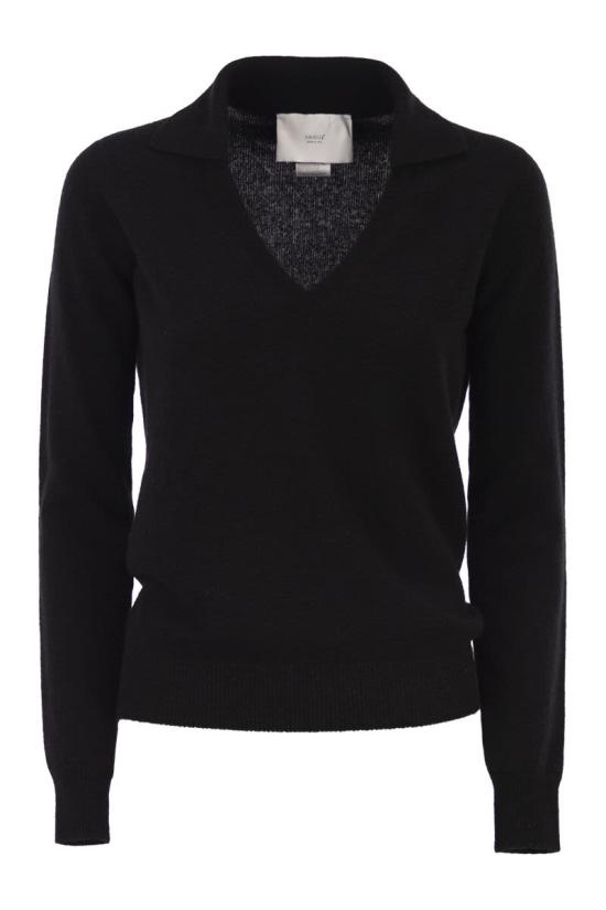 25FW 바니제 폴로 티셔츠 V54623 NERO BLACK