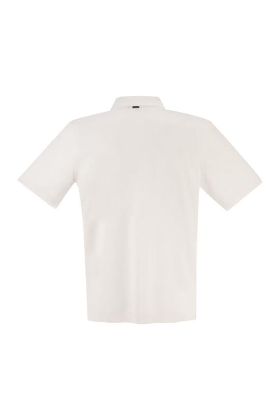 26SS 에르노 폴로 티셔츠 JV000004U52059 1000 WHITE - HERNO