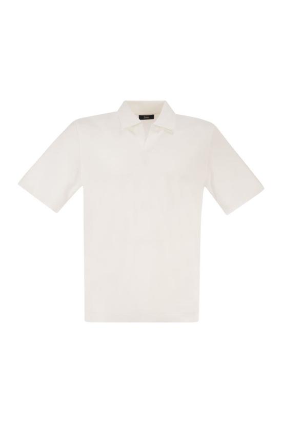 26SS 에르노 폴로 티셔츠 JV000004U52059 1000 WHITE
